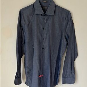 Men's Blue Dress Shirt